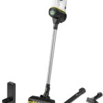 KÄRCHER Akku-Staubsauger VC 6 Cordless ourFamily, 2 Saugstufen, Laufzeit: bis zu 50 min., Gewicht: 2,8 kg, 25,2 V Akku, Wandhalterung mit Ladefunktion, Boden- und Fugendüse, Staubbürste, Weiß