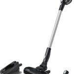 Bosch Akku-Staubsauger Unlimited 6 BCS611AM, kabelloser Handstaubsauger, beutellos, leicht, Hygiene-Filter, 10 Jahre Motorgarantie, hohe Saugleistung, Lange Laufzeit, alle Bodenarten, weiß