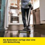 KÄRCHER Akku-Staubsauger VC 6 Cordless ourFamily, 2 Saugstufen, Laufzeit: bis zu 50 min., Gewicht: 2,8 kg, 25,2 V Akku, Wandhalterung mit Ladefunktion, Boden- und Fugendüse, Staubbürste, Weiß