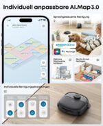 eufy Neuheit 2026 von Anker Saug- und Wischroboter C28 5-in-1 mit selbstreinigender HydroJet-Wischrolle, 15.000Pa Turbo-Saugkraft, Anti-Verheddern, KI-Hindernisvermeidung