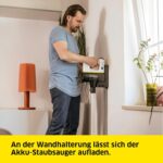 KÄRCHER Akku-Staubsauger VC 6 Cordless ourFamily, 2 Saugstufen, Laufzeit: bis zu 50 min., Gewicht: 2,8 kg, 25,2 V Akku, Wandhalterung mit Ladefunktion, Boden- und Fugendüse, Staubbürste, Weiß