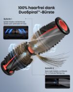 eufy Neuheit 2026 von Anker Saug- und Wischroboter C28 5-in-1 mit selbstreinigender HydroJet-Wischrolle, 15.000Pa Turbo-Saugkraft, Anti-Verheddern, KI-Hindernisvermeidung
