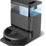 iRobot Roomba Plus 505 Combo Robot + AutoWash Dock Saugroboter mit Wischfunktion - Multifunktinales Dock - Clearview Pro LiDAR - 7000Pa - DualClean Wischpads mit PerfectEdge - SmartScrub - Schwarz