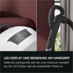 AEG Ultimate 8000 Staubsauger mit Beutel, Testsieger der Stiftung Warentest, hohe Saugleistung, Auto-Modus, Alle Böden, 48% Recyclingkunststoff, 3in1 Düse, HEPA-Filtration, 12m, LED-Licht, AB81U1SW