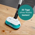 Bosch Akku-Staubsauger Unlimited 7 ProHygienic Aqua BKS71HYG4, kabellos, 2in1 Saugen & Wischen, Knickrohr, HEPA-Filtersystem, 10 J. Motorgarantie, Wechselakku, Mini-Turbo-Düse, Made in Germany, weiß